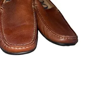 1901 | Shoes | 91 Mens Leather Loafers Size 9m Brown Made In 